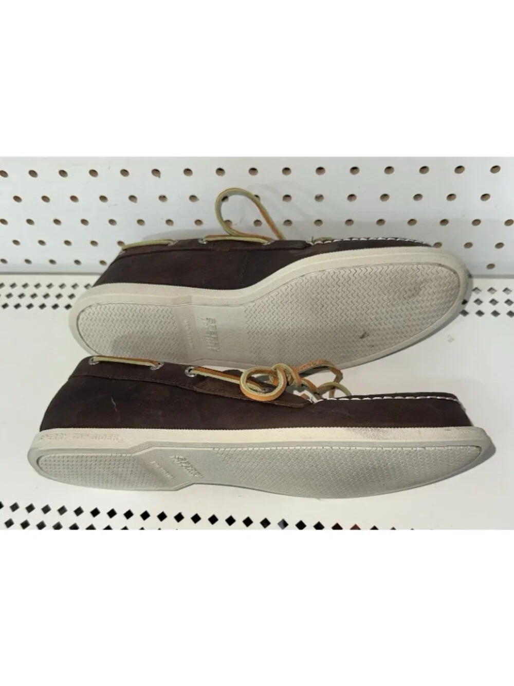 Sperry Top-Sider Authentic Original Mens Leather Casual Boat Shoes Size 11.5